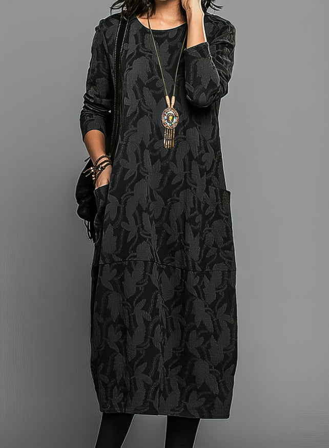 Tonal Print Midi Dress | Women's Dresses 3