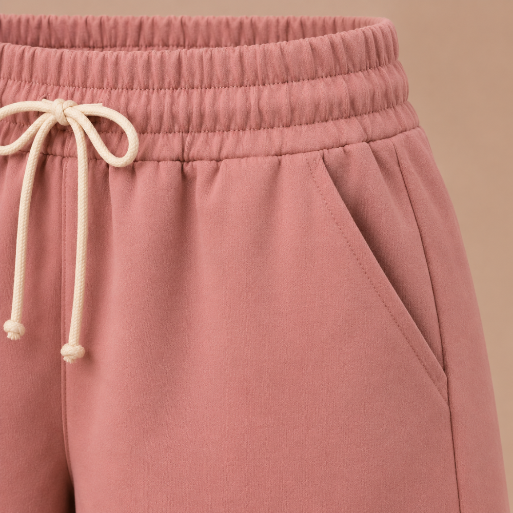 Drawstring Bermuda Shorts – Elastic Waist Casual Summer Shorts