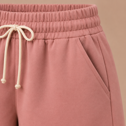 Drawstring Bermuda Shorts – Elastic Waist Casual Summer Shorts