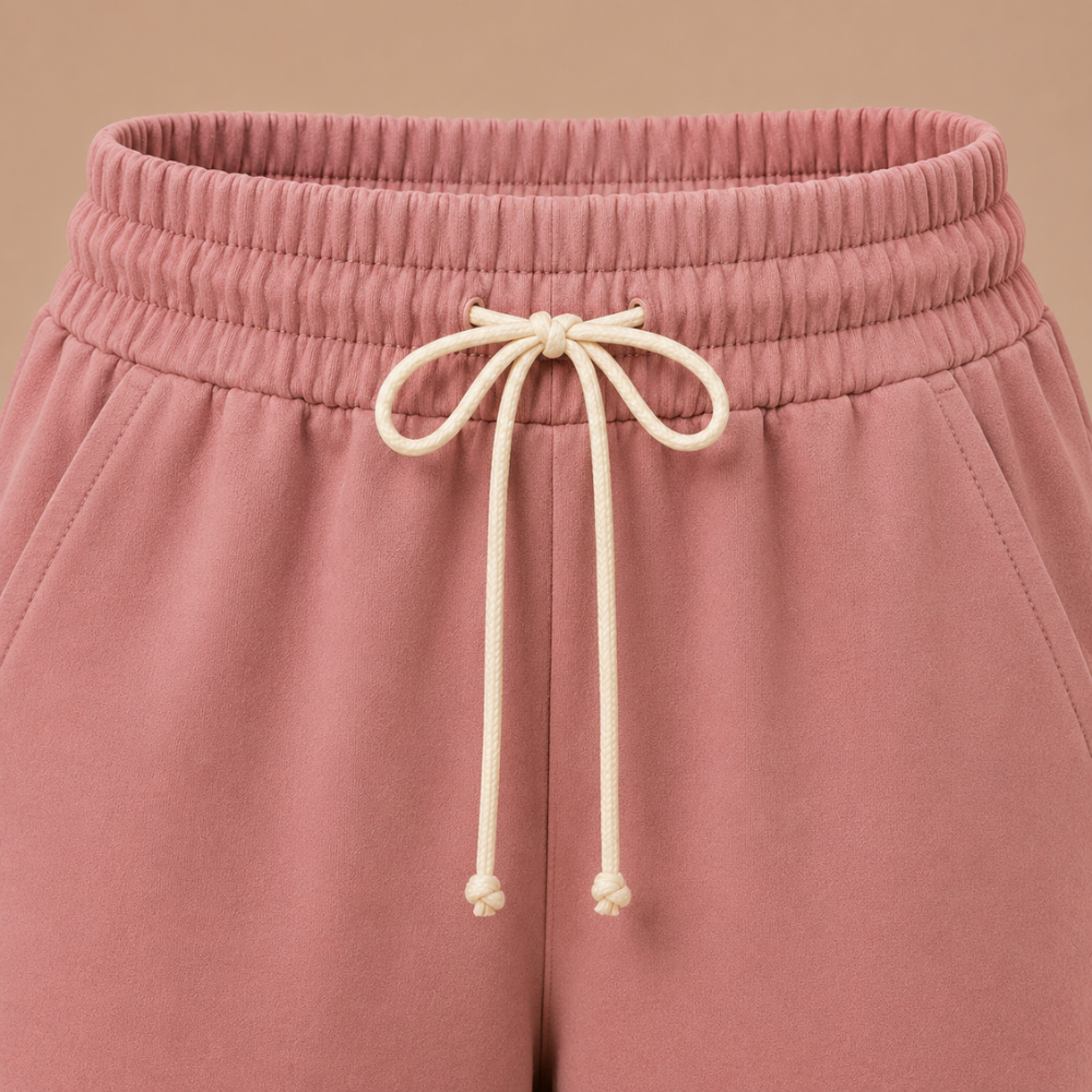 Drawstring Bermuda Shorts – Elastic Waist Casual Summer Shorts