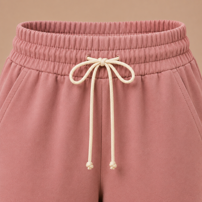 Drawstring Bermuda Shorts – Elastic Waist Casual Summer Shorts