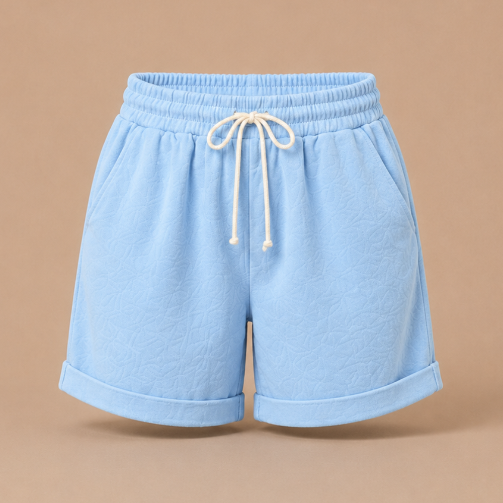 Drawstring Bermuda Shorts – Elastic Waist Casual Summer Shorts
