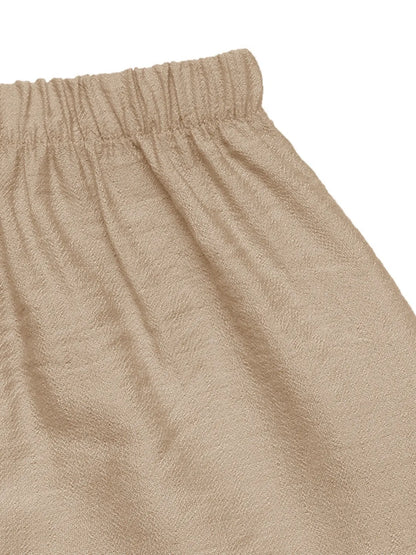 Tiered Boho Maxi Skirt – Flowy A-Line Drawstring Waist