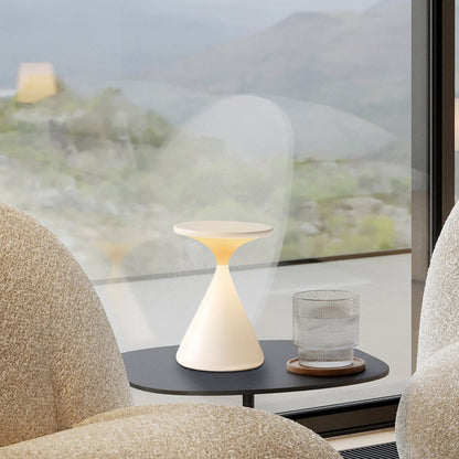 Aeron Hourglass | Cordless Table Lamp for Indoor and Outdoor Use