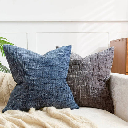 Chenille Cushion Cover | Soft Decorative Sofa Cushion Cover