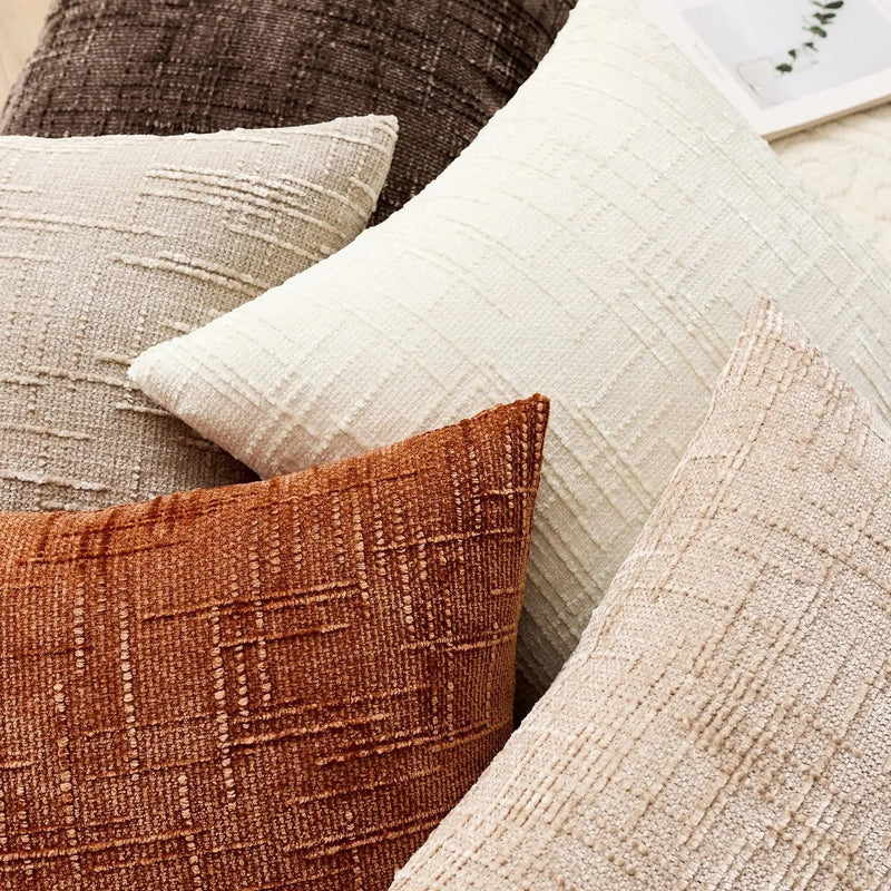 Chenille Cushion Cover | Soft Decorative Sofa Cushion Cover