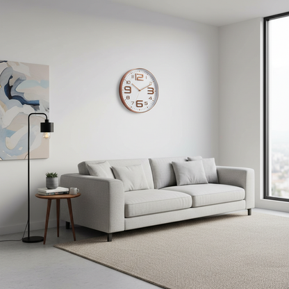 Colorful Cartoon Wall Clock | Kids Room Decor 30cm