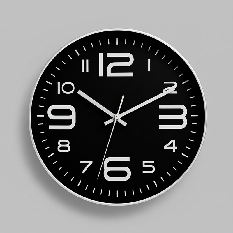 Colorful Cartoon Wall Clock | Kids Room Decor 30cm