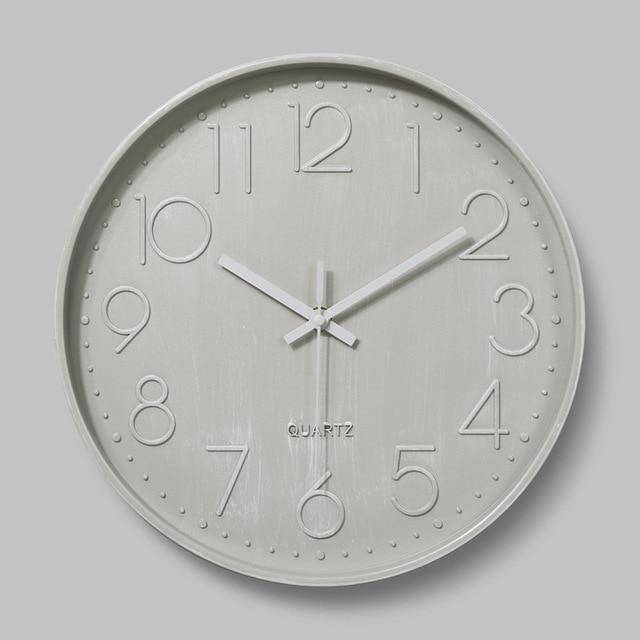 Colorful Round Wall Clock | Modern Wall Clock Decor 30cm 0