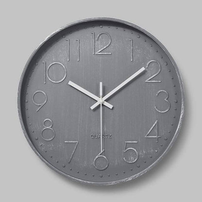 Colorful Round Wall Clock | Modern Wall Clock Decor 30cm 5