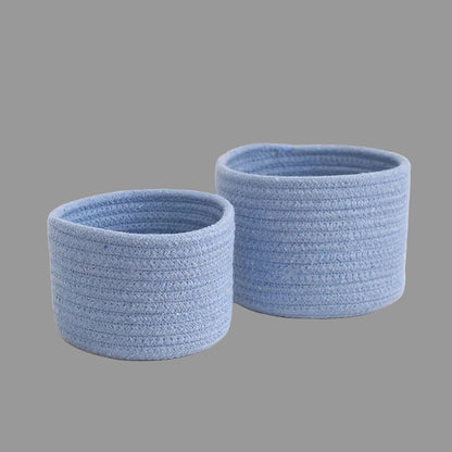 Cotton Rope Storage Baskets | Eco-Friendly Organizer for Toys