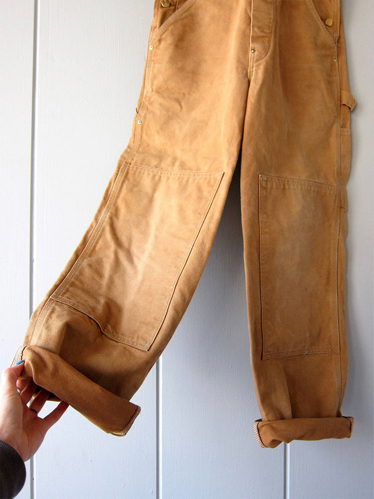 Cotton Canvas Bib Overalls – Heavy-Duty Workwear Dungarees