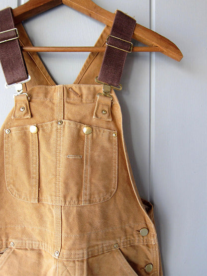Cotton Canvas Bib Overalls – Heavy-Duty Workwear Dungarees