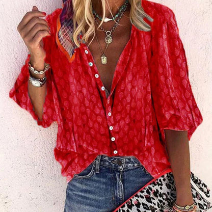 Elegant Summer Blouse | Women's Casual Top 2