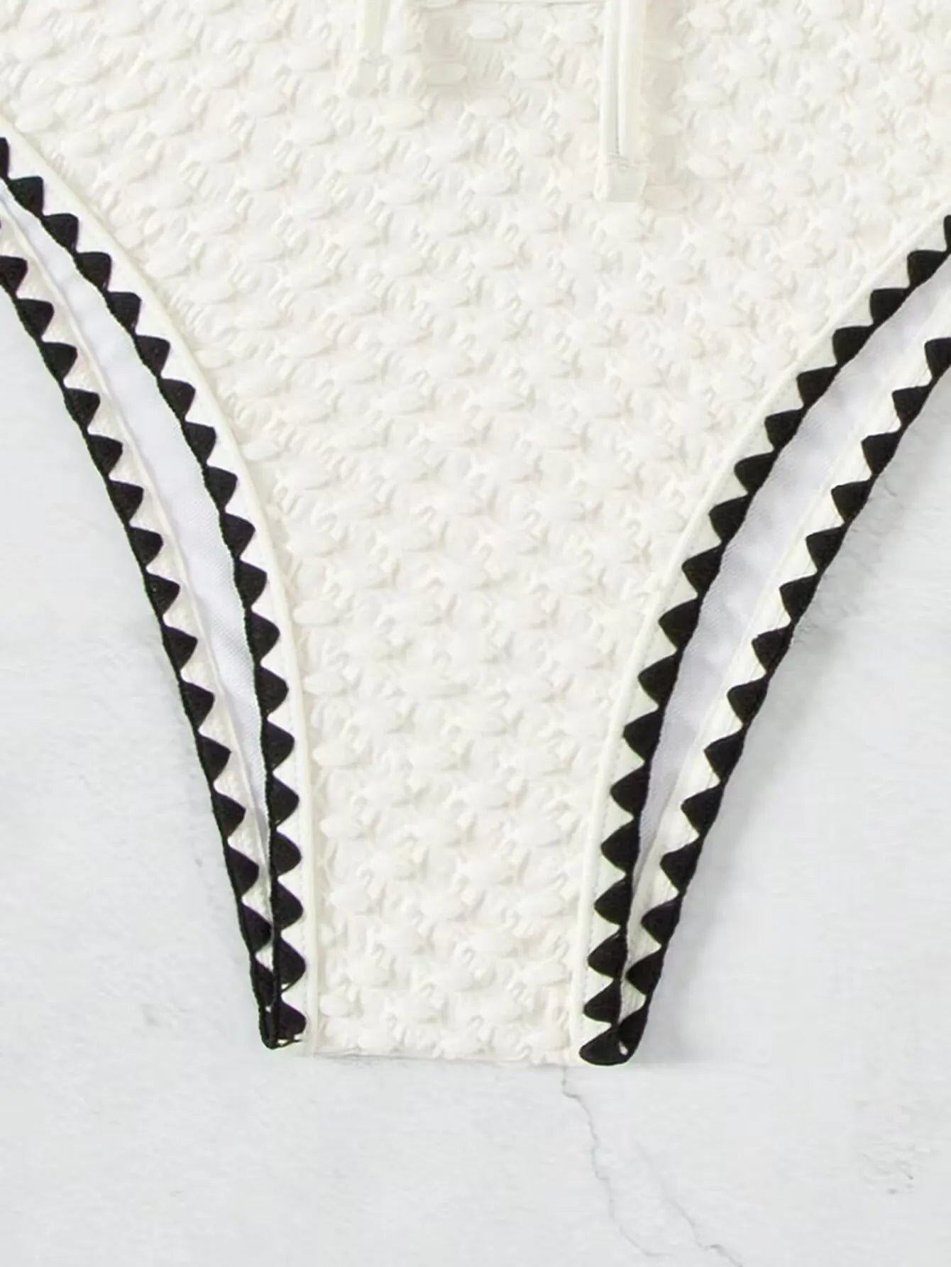 Elegant White Bandeau Bikini Set | Women's Swimwear 7