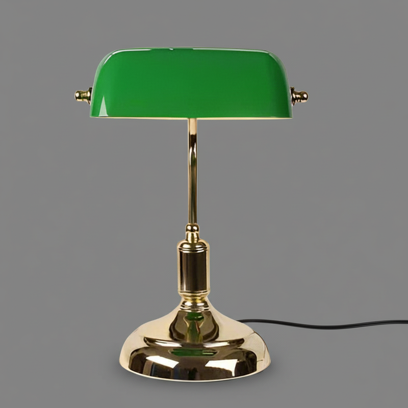 European Glass Table Lamp | Elegant Bedside & Living Room Lighting