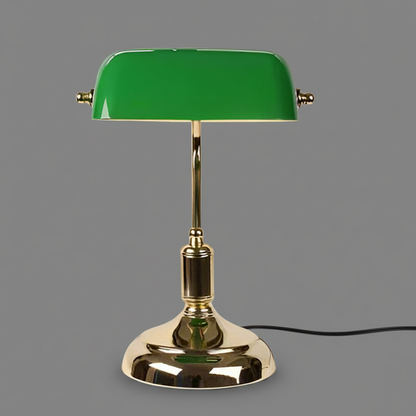 European Glass Table Lamp | Elegant Bedside & Living Room Lighting