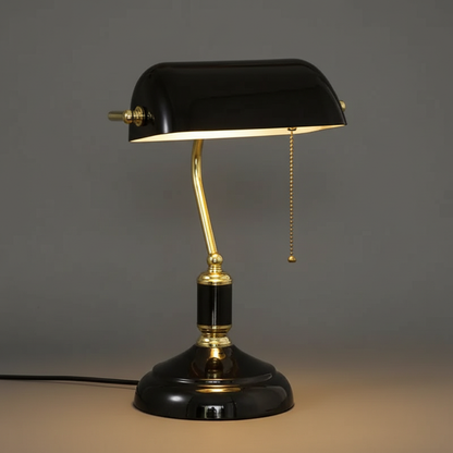 European Glass Table Lamp | Elegant Bedside & Living Room Lighting