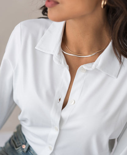 Women's Kimono Sleeve Blouse – Viscose Travel Shirt, Relaxed Fit