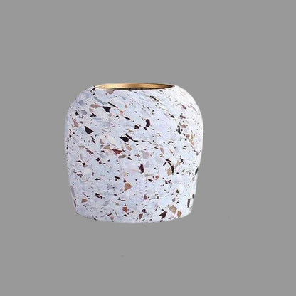 Terrazzo Ceramic Vase | Modern Flower Vase for Home Decor