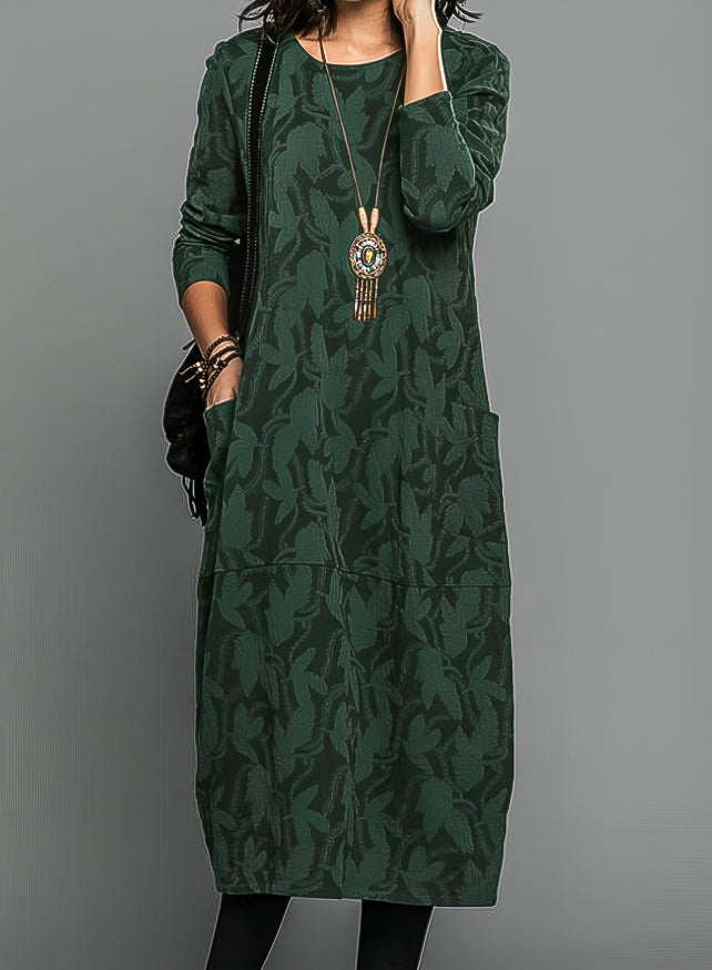 Tonal Print Midi Dress | Women's Dresses 0