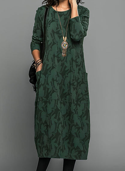 Tonal Print Midi Dress | Women's Dresses 0