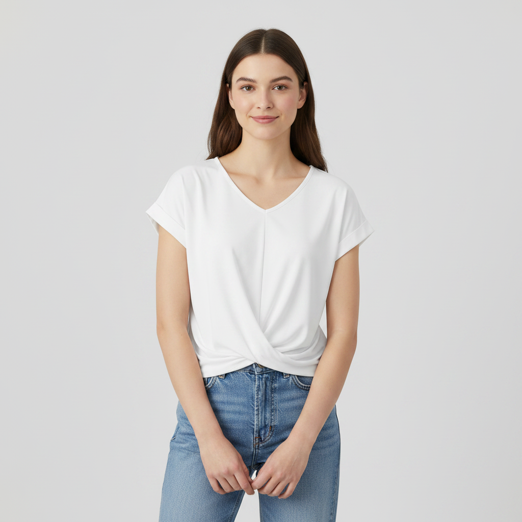V-Neck Twist Top | Women's Going Out Top 3