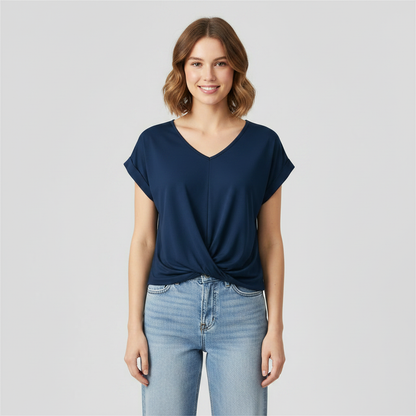 V-Neck Twist Top | Women's Going Out Top 5