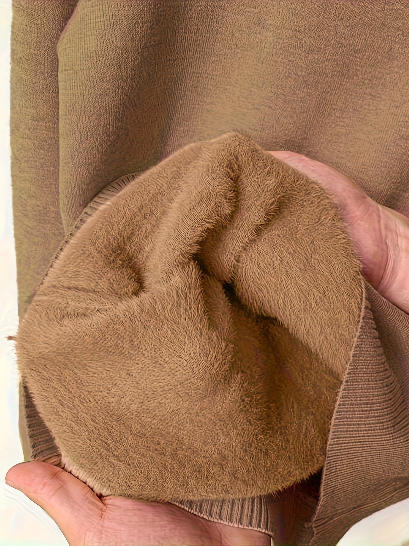 Fleece Lined Turtleneck Sweater – Slim Fit Knit Pullover